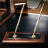 Dacasso Limited, Inc Dacasso A8404 Dacasso Walnut & Leather Pen Stand
