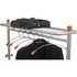 Alba, Inc Alba PMLUX6 Alba 2-shelf Mobile Chrome Coat Rack