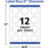 Avery Avery&reg; 22877 Avery&reg; Easy Peel Labels -Sure Feed - Print-to-the-Edge