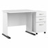 Bush Industries, Inc Bush Business Furniture STA005WHSU Bush Business Furniture Studio A 36W Computer Desk with 3-Drawer Mobile File Cabinet