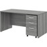 Bush Industries, Inc Bush Business Furniture STC014PGSU Bush Business Furniture Studio C 60W x 30D Office Desk with Mobile File Cabinet