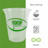 Eco-Products, Inc Eco-Products EPCC16GSA Eco-Products 16 oz GreenStripe Cold Cups