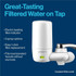 The Clorox Company Brita 42201CT Brita Complete Water Faucet Filtration System with Light Indicator