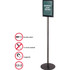 Deflecto, LLC Deflecto 692056 Deflecto Double-Sided Magnetic Sign Display