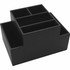 Dacasso Limited, Inc Dacasso A1048 Dacasso Black Leather Desk Supply Organizer