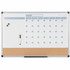 Bi-silque S.A MasterVision MB0707186P MasterVision 3-in-1 Monthly Dry-erase Calendar Board
