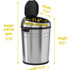 HLS Commercial HLS18RC HLS Commercial XL Round Stainless Sensor Trash Can HLS Commercial HLS18RC HLS Commercial XL Round Stainless Sensor Trash Can