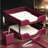 Dacasso Limited, Inc Dacasso A5222 Dacasso Bonded Leather Double Letter Trays