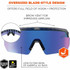 Tenacious Holdings, Inc Ergodyne 55012 Ergodyne Aegir Enhanced Anti-Fog Safety Glasses