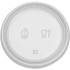 Georgia Pacific Corp. Dixie PL40CLEAR Dixie Portion Cup Lids by GP Pro