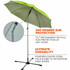 Tenacious Holdings, Inc Ergodyne 12969 Ergodyne SHAX 6199 Lightweight Work Umbrella and Stand Kit