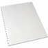 GBC 2020046 GBC CombBind 19-hole Pre-Punched Paper - White