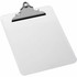 Business Source 01860 Business Source Spring Clip Plastic Clipboard