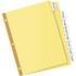 Avery Avery&reg; CI2138C Avery&reg; Big Tab Insertable Dividers - Reinforced Gold Edge