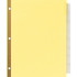Avery Avery&reg; CI2138C Avery&reg; Big Tab Insertable Dividers - Reinforced Gold Edge