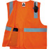 Tenacious Holdings, Inc GloWear 21015 GloWear 8210HL Mesh Hi-Vis Safety Vest