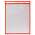 C-Line Products, Inc C-Line 40814 C-Line Reusable Dry Erase Pocket - Study Aid