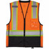 Tenacious Holdings, Inc Ergodyne 23045 Ergodyne 8251HDZ-BK 2-Tone Hi-Vis Safety Vests