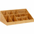 Mind Reader Products Mind Reader COMORGBM Mind Reader Bali 11-Compartment Bamboo Organizer
