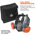 Tenacious Holdings, Inc Ergodyne 13183 Ergodyne Arsenal 5183 Carrying Case Full Mask Respirator - Black