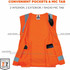 Tenacious Holdings, Inc Ergodyne 24517 Ergodyne GloWear 8249Z Hi-Vis Surveyors Vest