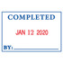 Consolidated Stamp Manufacturing Company Consolidated Stamp 011098 Consolidated Stamp 5-year Date Band Message Stamp