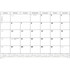 Dacasso Limited, Inc Dacasso P3250 Dacasso Rustic Leather Calendar Desk Pad