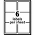 Avery Avery&reg; 5264 Avery&reg; Shipping Labels, Sure Feed, 3-1/3" x 4" , 150 White Labels (5264)