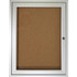 Ghent Manufacturing, Inc Ghent PA13624K Ghent 1-Door Enclosed Indoor Bulletin Board