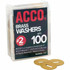 ACCO Brands Corporation ACCO A7071511 ACCO Brass Fastener Washers