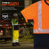 Tenacious Holdings, Inc Ergodyne 23517 Ergodyne 8283BK Lightweight Hi-Vis T-Shirt