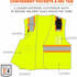 Tenacious Holdings, Inc Ergodyne 24568 Ergodyne 8246Z 2-Tone High-Visibility Safety Vest