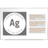 Ghent Manufacturing, Inc Ghent M4-23-1 Ghent Hygienic Porcelain Whiteboard with Aluminum Frame Ghent Manufacturing, Inc Ghent M4-23-1 Ghent Hygienic Porcelain Whiteboard with Aluminum Frame