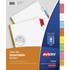 Avery Avery&reg; WI2138 Avery&reg; Big Tab Insertable Dividers - Reinforced Gold Edge
