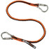Tenacious Holdings, Inc Squids 19823 Squids 3111F(x) Tool Lanyard - Dual Stainless-Steel Carabiners - 15lbs / 6.8kg Tenacious Holdings, Inc Squids 19823 Squids 3111F(x) Tool Lanyard - Dual Stainless-Steel Carabiners - 15lbs / 6.8kg