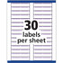 Avery Avery&reg; 5666 Avery&reg; TrueBlock File Folder Labels