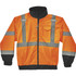 Tenacious Holdings, Inc GloWear 24467 GloWear 8379 Type R Class 3 Hi-Vis Fleece Lined Bomber Jacket