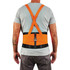 Tenacious Holdings, Inc Ergodyne 11885 Ergodyne ProFlex 100HV Economy Hi-Vis Back Brace