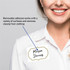 Avery Avery&reg; 8720 Avery Self-Adhesive Removable Name Tag Labels with Gold Metallic Border