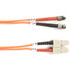 Black Box Corporation Black Box FO50-003M-STSC Black Box Fiber Optic Duplex Patch Network Cable