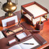 Dacasso Limited, Inc Dacasso D3420 Dacasso Leather Desk Set