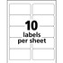 Avery Avery&reg; 5263 Avery&reg; Shipping Labels, Sure Feed&reg;, 2" x 4" , 250 Labels (5263)