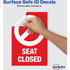 Avery Avery&reg; 83076 Avery&reg; Surface Safe SEAT CLOSED Chair Decals