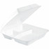 Dart Container Corporation Dart 95HT3 Dart 9-1/2" Triple-Compartment Foam Containers