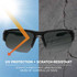 Tenacious Holdings, Inc Skullerz 52033 Skullerz Dagr AF Smoke Safety Glasses