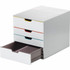 Durable Office Products Corp. DURABLE 762427 DURABLE Varicolor 4-Drawer Desktop Storage Box