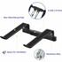 First Base, Inc DAC 21680 DAC Non-Skid Laptop Stand With 4-Port USB 3.0 Hub