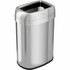 HLS Commercial HLS13STV HLS Commercial Stainless Steel Open Top Trash Can