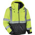 Tenacious Holdings, Inc GloWear 25627 GloWear 8377 Type R Class 3 Hi-Vis Quilted Bomber Jacket