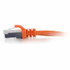 C2G 00876 C2G 1ft Cat6 Snagless Shielded (STP) Ethernet Cable - Cat6 Network Patch Cable - PoE - Orange